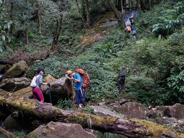 Trekking adventure to the Peak of Nam Kang Ho Tao Mountain -1