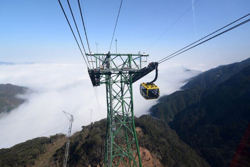 fansipan cable car - 5